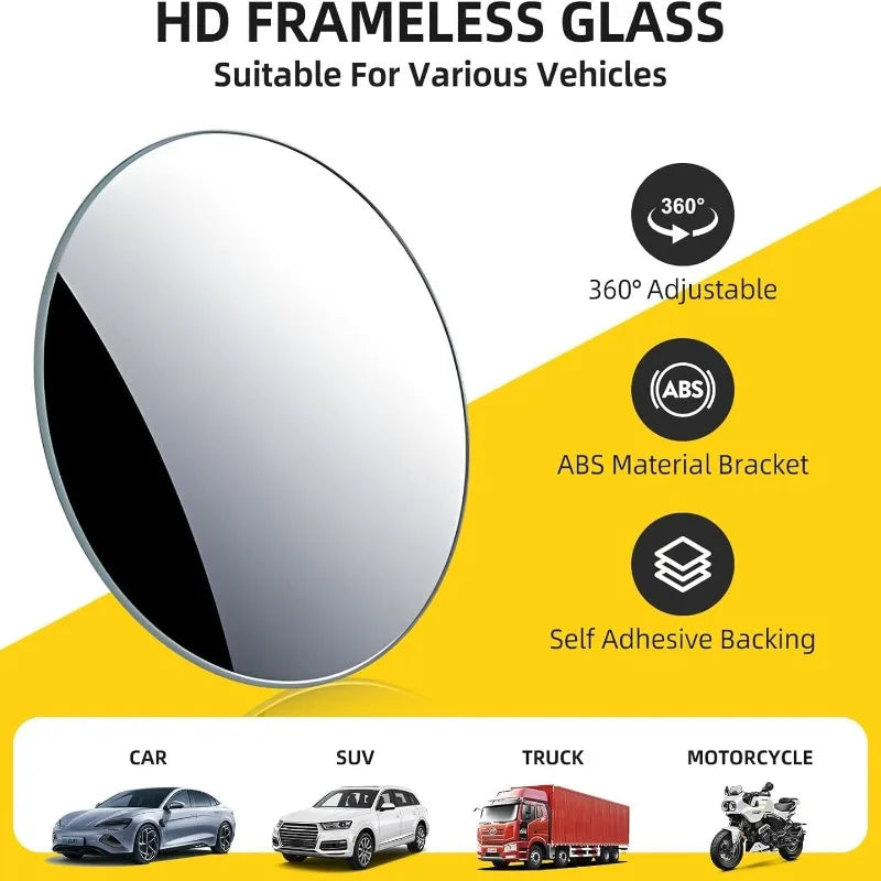 2pcs Blind Spot Mirror