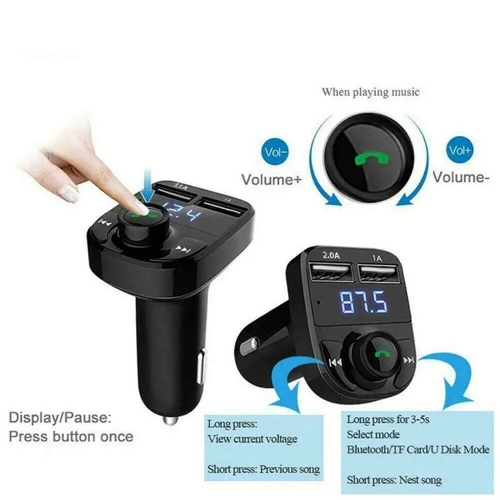 Bluetooth FM Transmitter & Charger